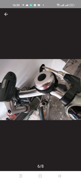 Bicicleta elétrica btwin motor Bosh como nova!