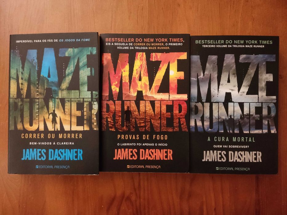 Livros - Trilogia Maze Runner | Divergente