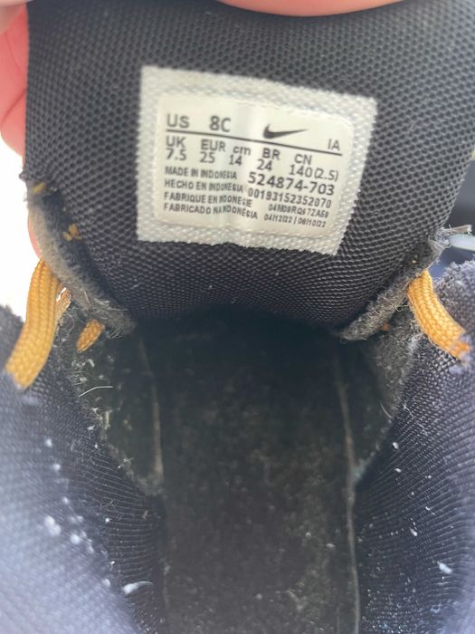 Чобітки дитячі Nike розмір 25