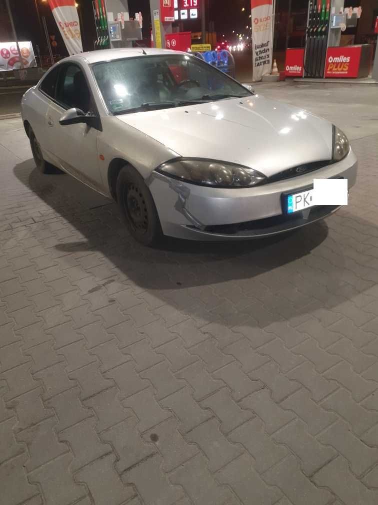 Ford Cougar 2.5 benzyna V6 kolor srebrny, kod lakieru TU  na części