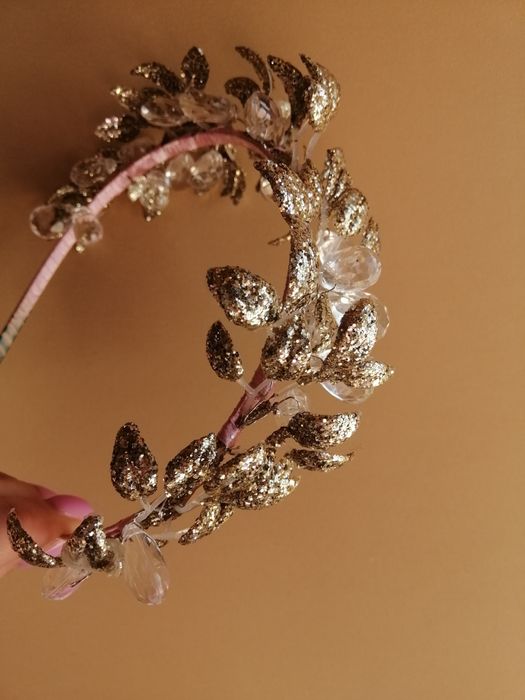 Обруч золотистий