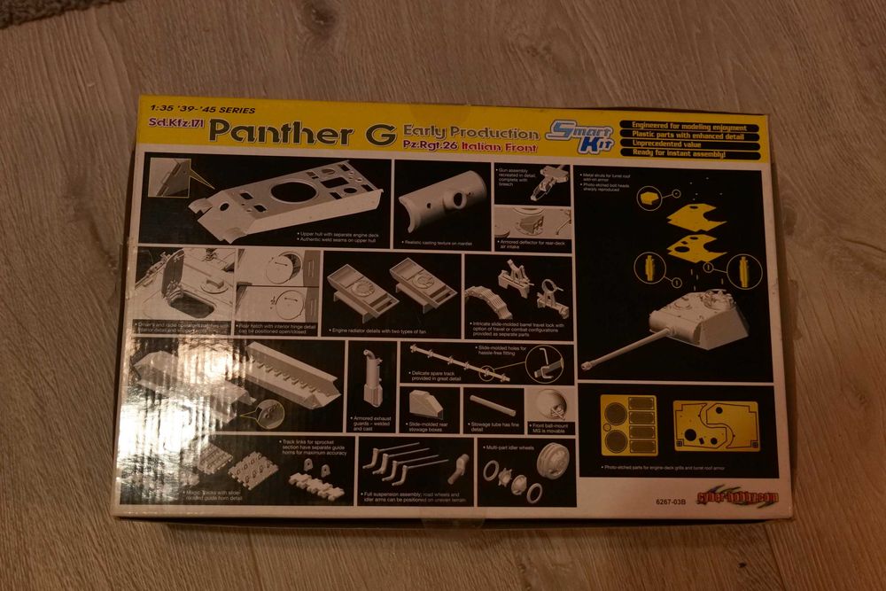 Dragon 6267 Panther Ausf. G Italian Front Early Prod. 1:35