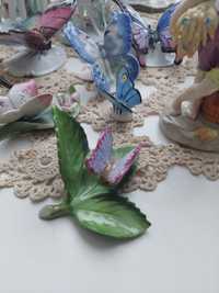 Herend motyl  , figurka  , porcelana węgierska