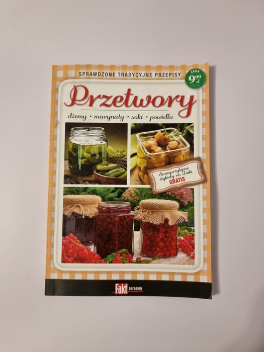 Książka przetwory kompoty i soki dżemy konfitury marmolady powidła