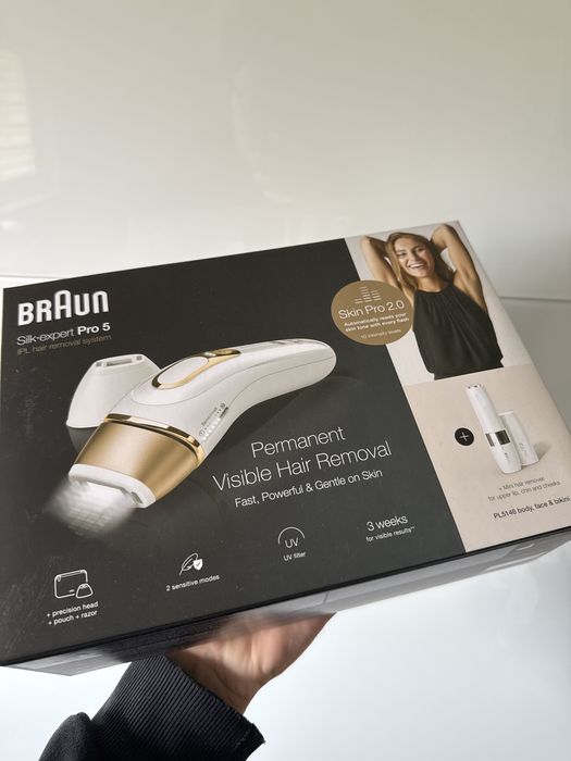 Braun Silk Expert Pro 5 IPL depilator laserowy nowy
