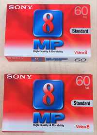 Cassetes seladas de video da Sony