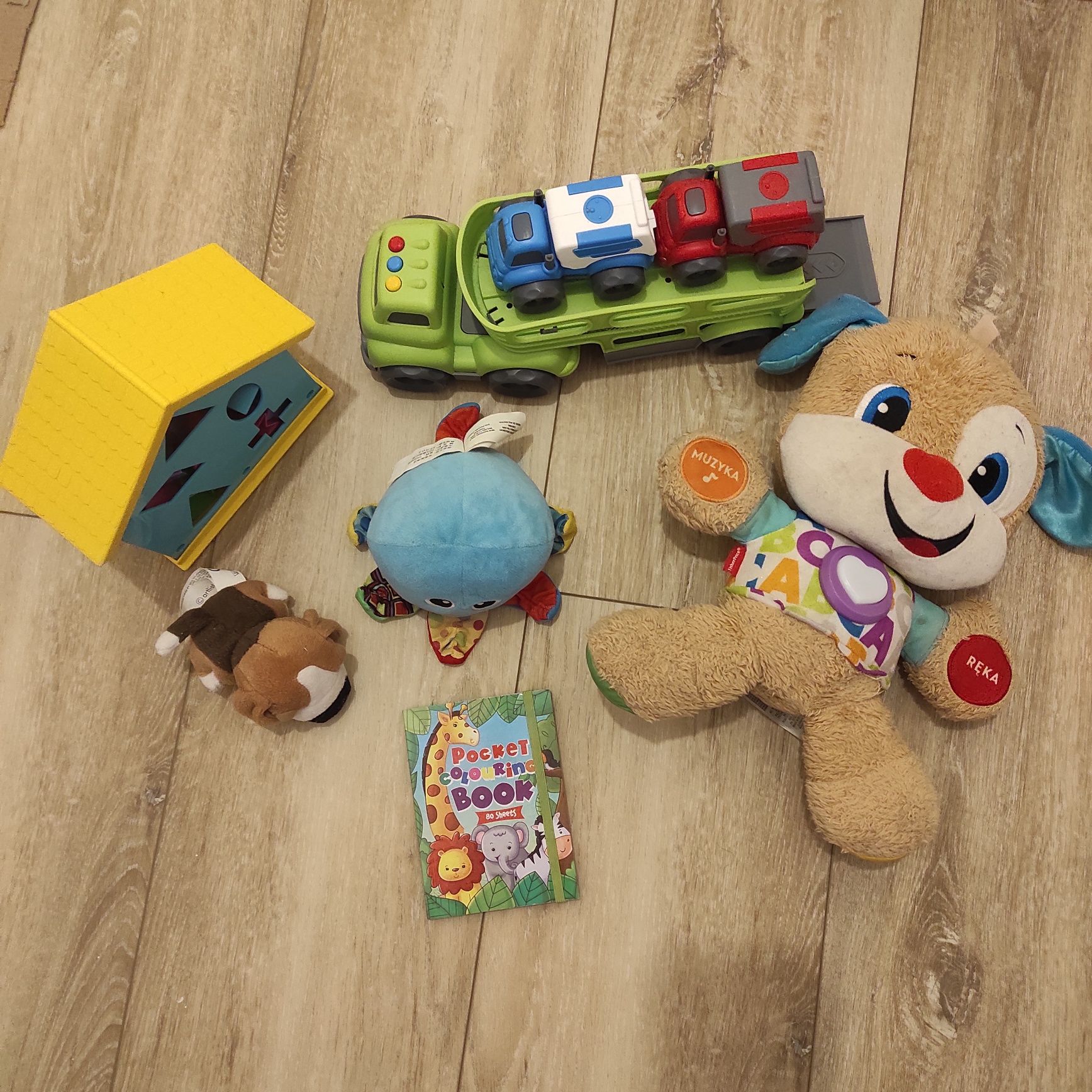 Zestaw zabawek dla niemowląt i malych