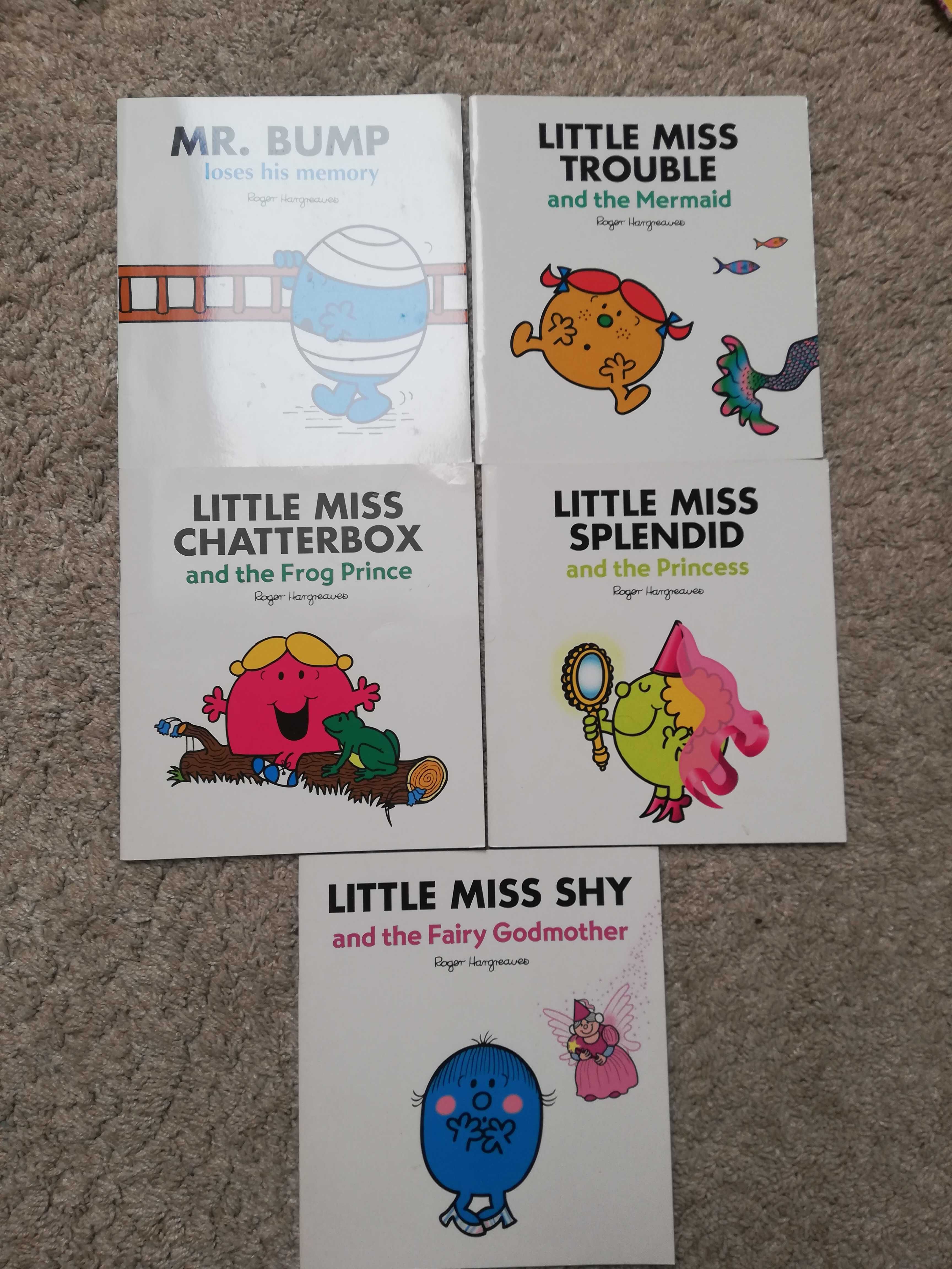 Zestaw książek z serii Little Miss i Mr. Men duże