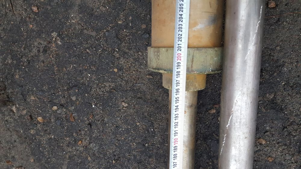 Самовивіз Колонка Труба Гусак для скважини СССР нержавейка