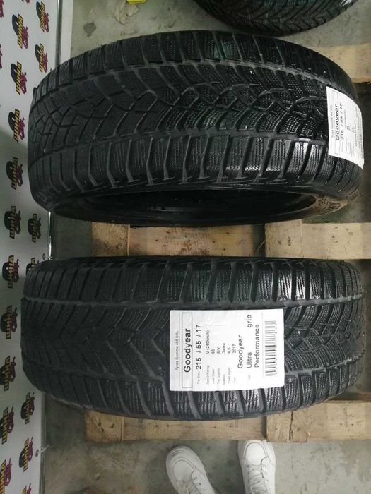 215/55 R17 пара зимових шин Goodyear Ultra Grip Performance