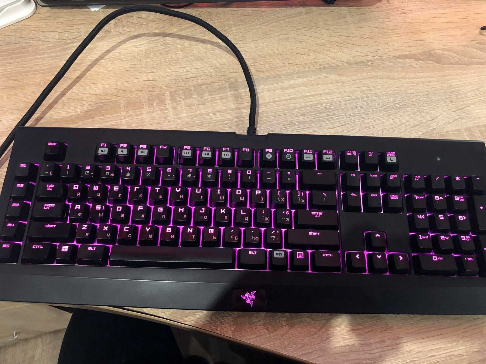 Клавиатура Razer Blackwidow Chroma игровая с подсветкой Разер