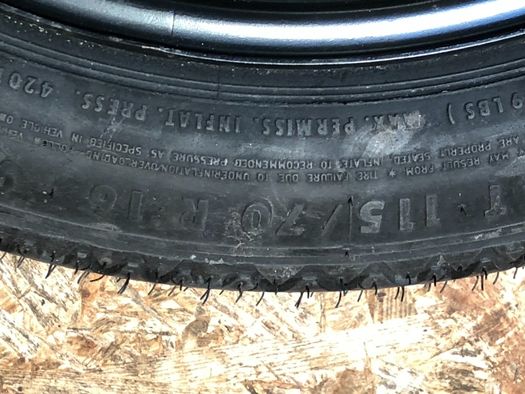 Koło dojazdowe Continental 115/70/R16 Opel Astra III