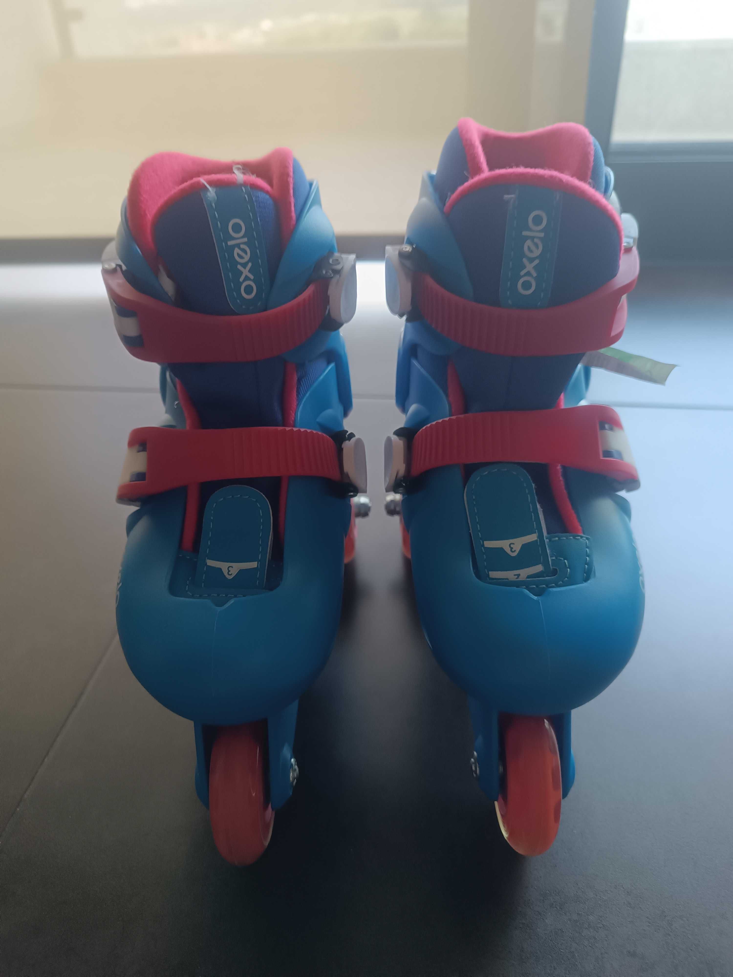 Patins de criança como novos