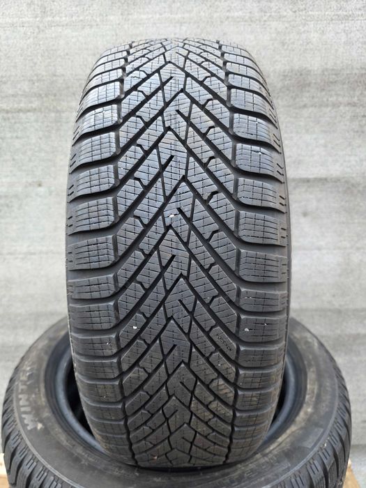 [Z407] 4x R17 215/55 Pirelli 215/55/17 Stan Bdb! Opony zimowe 8mm 21r