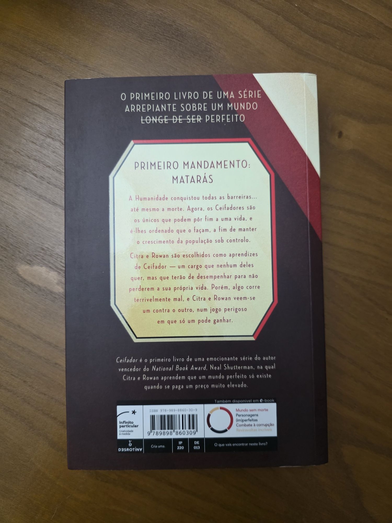 Livro Ceifador de Neal Shusterman