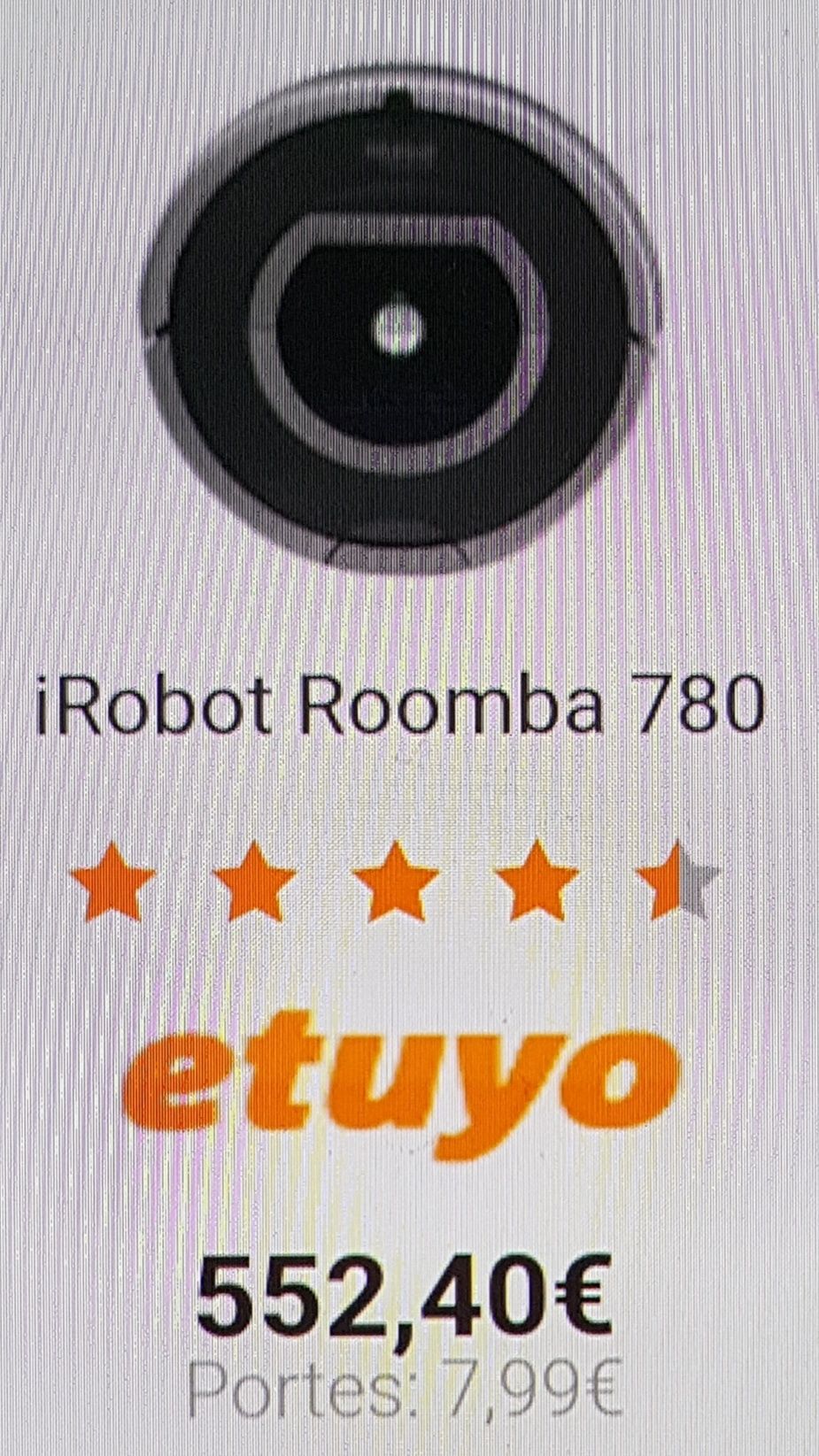 Aspirador iRobot Roomba 780