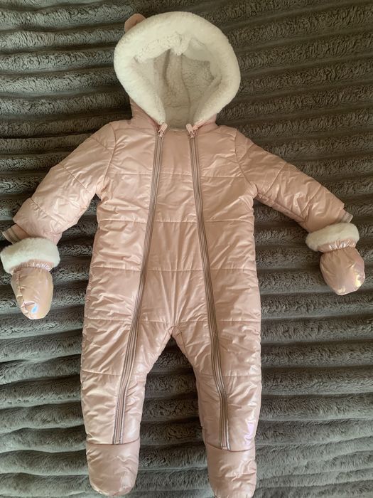 Зимовий комбінезон для дівчинки,