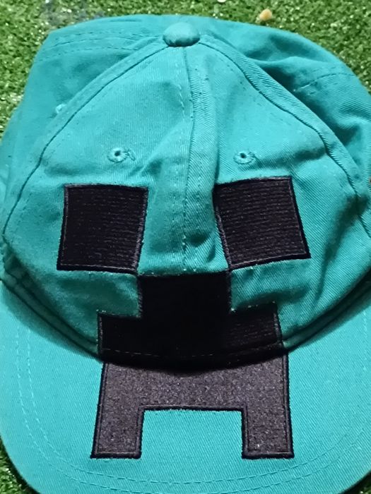Minecraft czapka z daszkiem