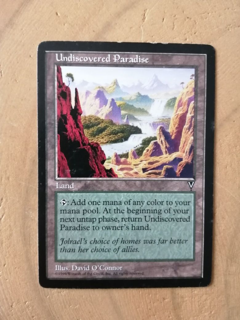 Undiscovered Paradise - Visions (Magic the Gathering)