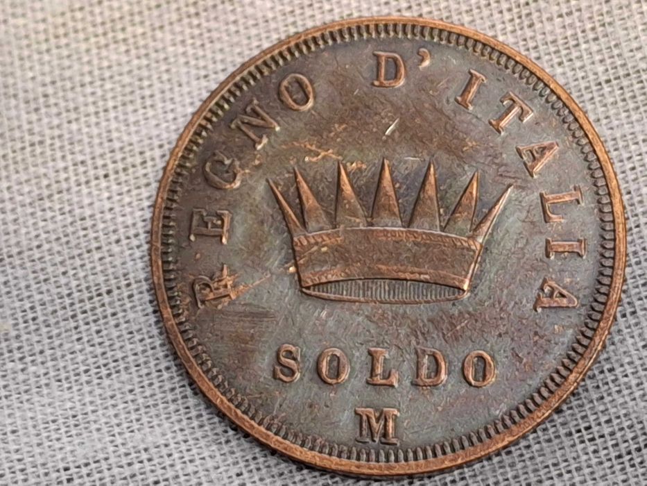 Włochy 1 soldo, 1812