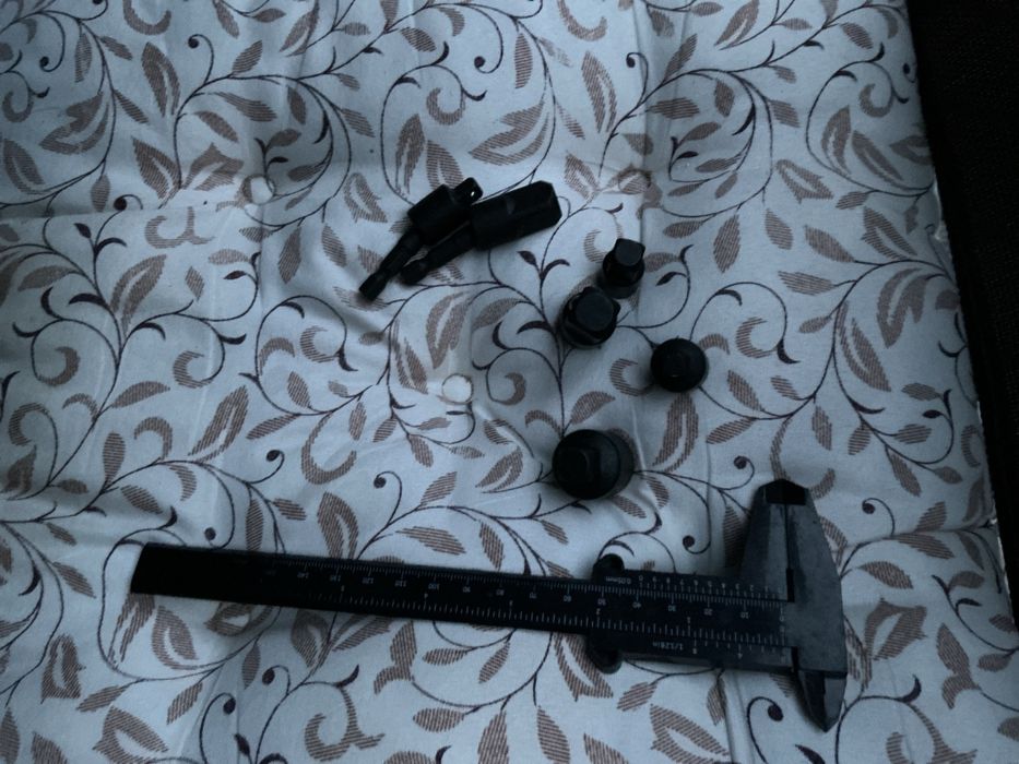 Набор ударних адаптерів перехідників шестигранка та квадрат 1/4 3/81/2