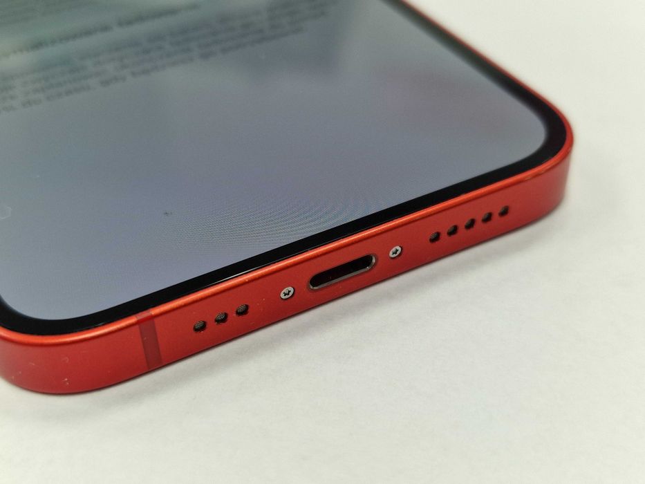 Iphone 12 64GB/ Red/ Bat 81%/ Grade A- / Gwarancja + ładowarka