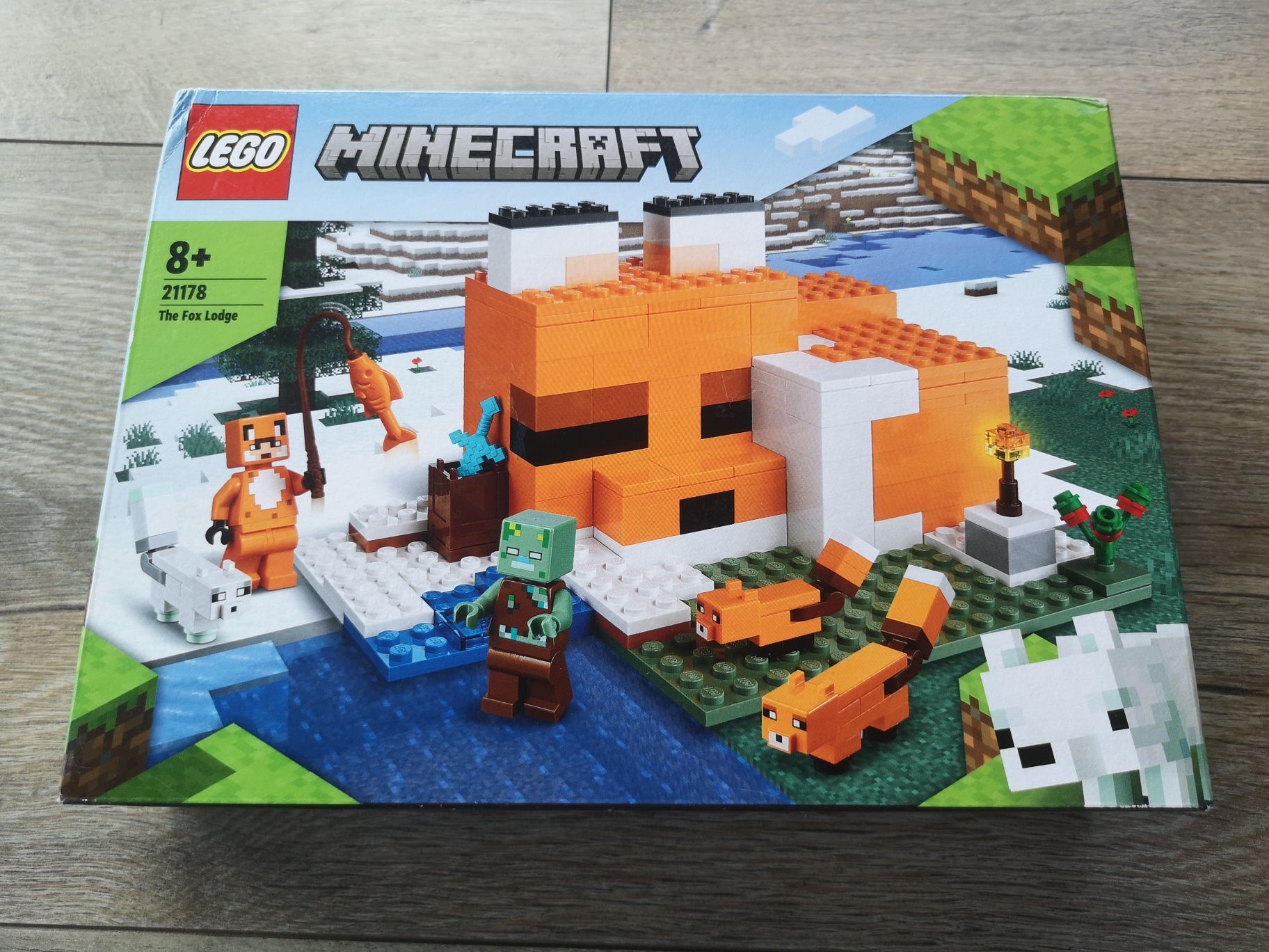 Lego 21178 Minecraft Siedlisko lisów