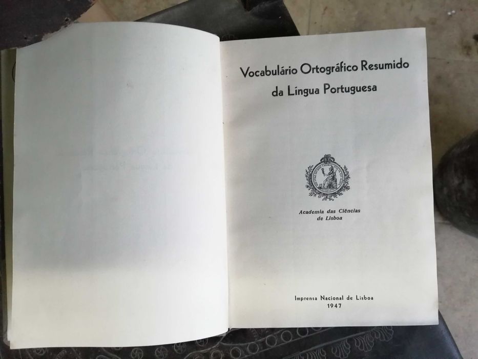 vocabulario ortografico resumido da lingua portuguesa - 1947