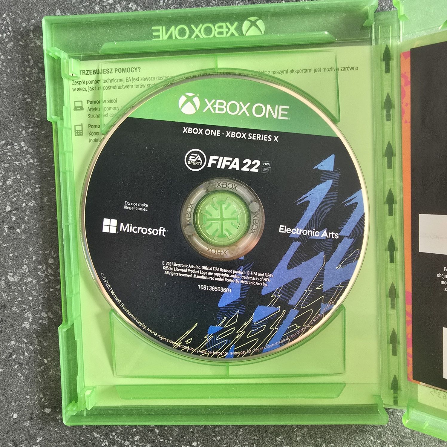 FIFA 22 xbox one wersja PL