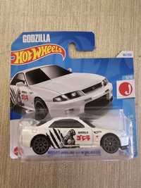 Hotwheels Godzilla Nissan Skyline GT-R (BCNR33)