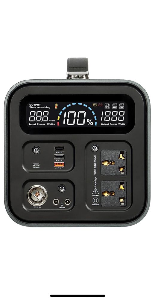 Зарядна станція Flashfish UA1100/1200вт/1100вт.ч