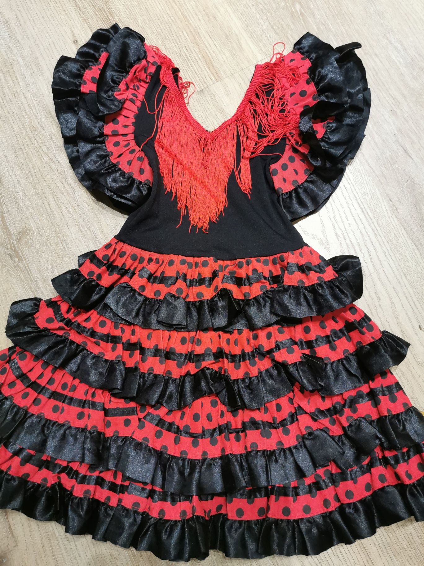 Strój przebranie kostium flamenco