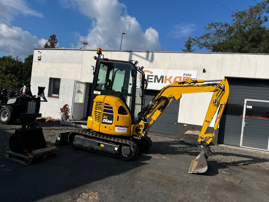 Mini-Koparka Komatsu PC 26 MR-5   2023 Rok  Idealna do Brukarstwa