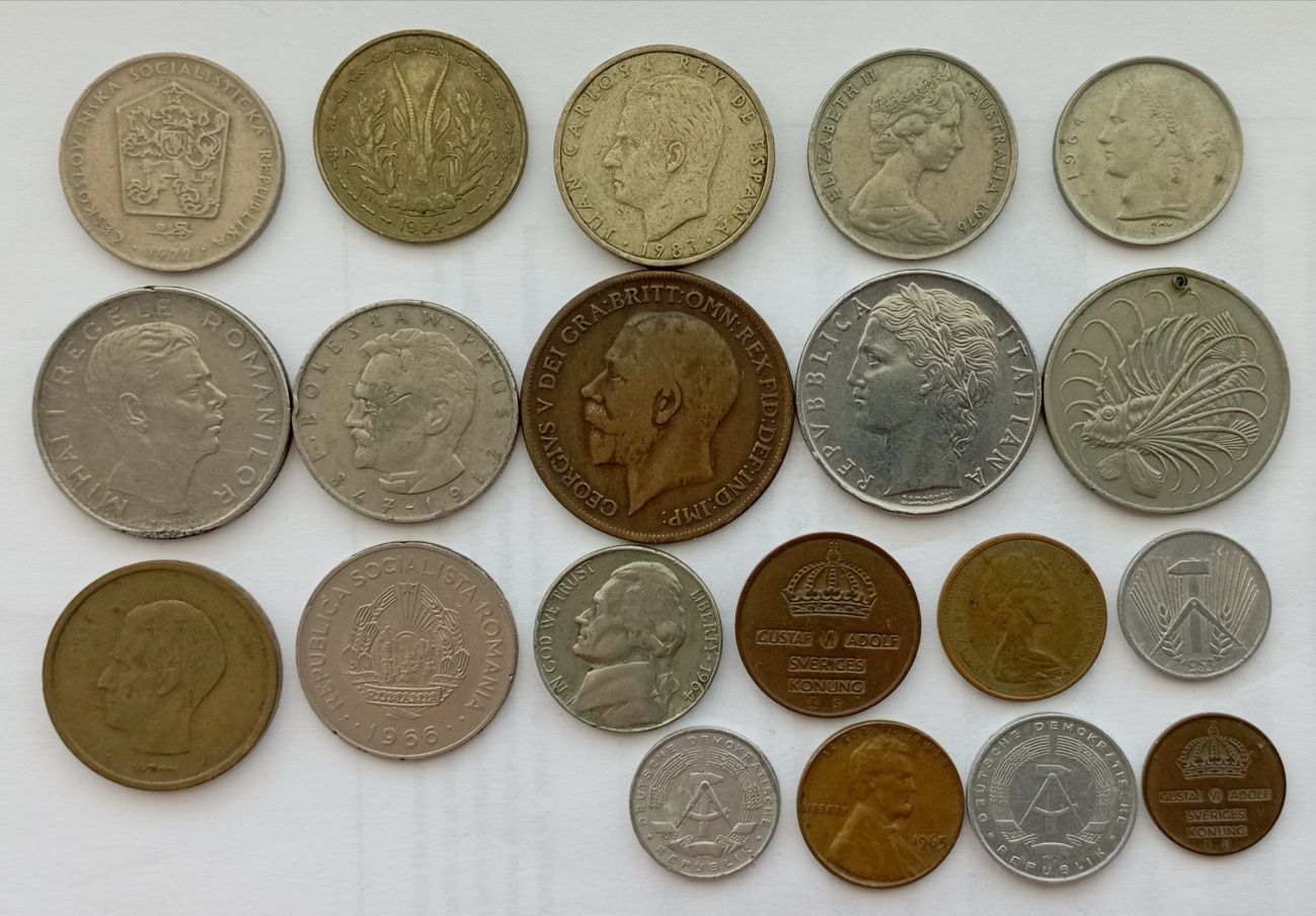 20 монет одним лотом 1917-83 годы