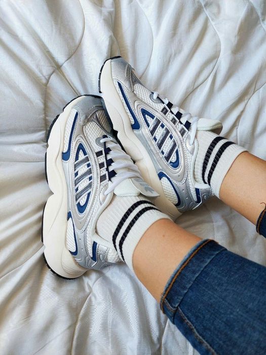 Кросівки чоловічі Adidas Ozmillen Silver Blue Адідас