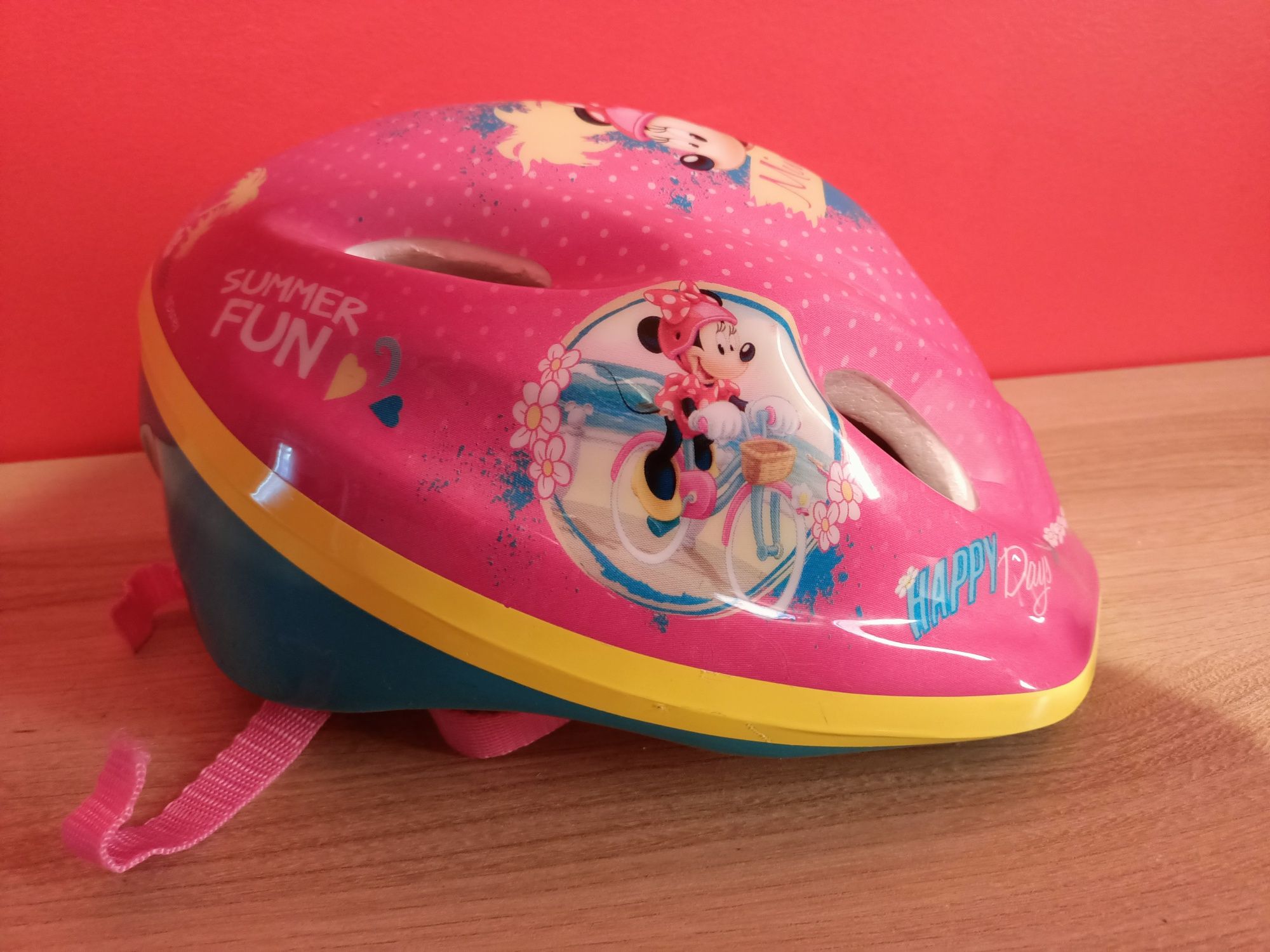 Kask dziecięcy na rower hulajnogę Minnie Mause