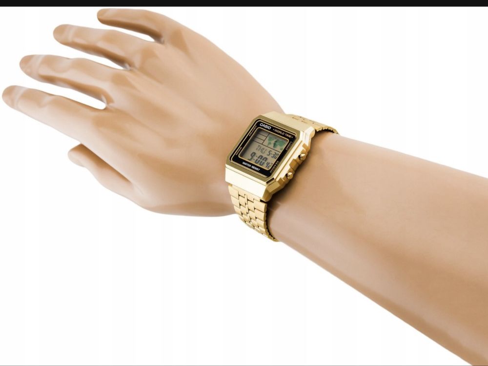 Zegarek męski CASIO VINTAGE A500WGA Orginał