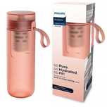 Philips Butelka filrująca do wody GoZero 590Ml Pink Różowy