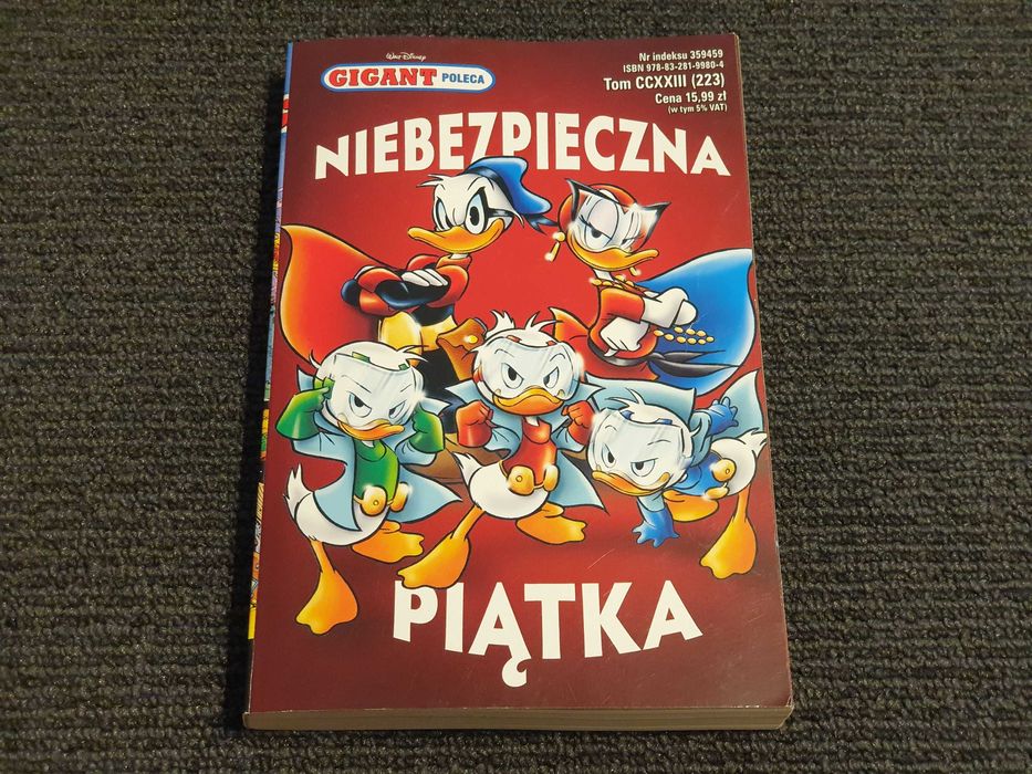 Komilks Gigant Poleca, tom 223 - Niebezpieczna Piątka