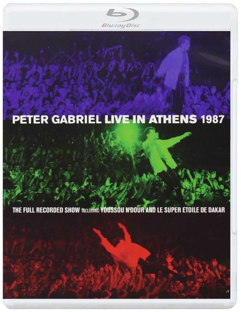 Peter Gabriel Live In Athens 1987  - Blu Ray  SELADO