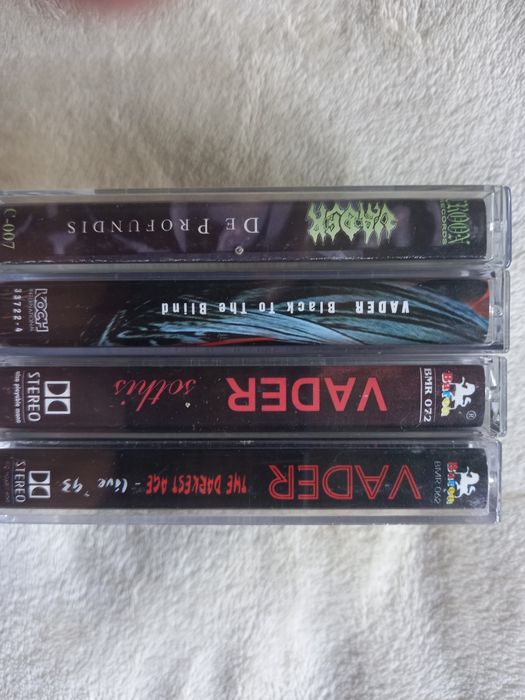Zestaw 4 kaset Vader - SUPER stan