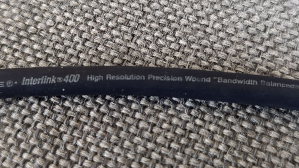 Monster Interlink 400 mk2.  audiofilskie kable cinch