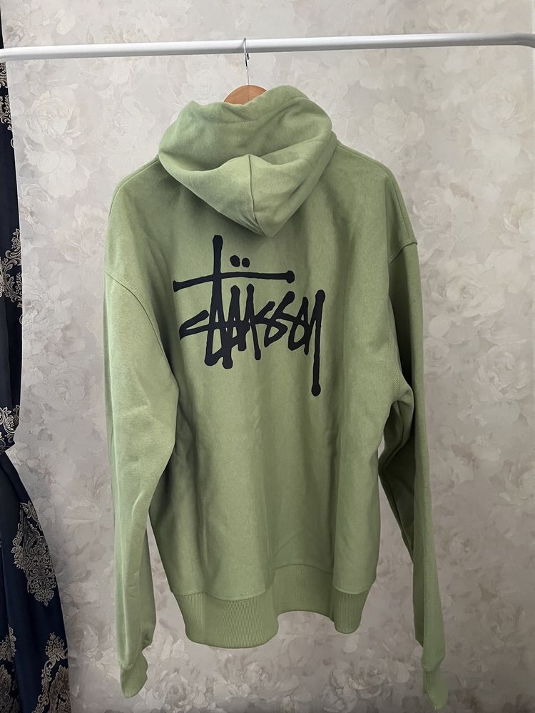 Stussy Green Zip Hoodie (XL)