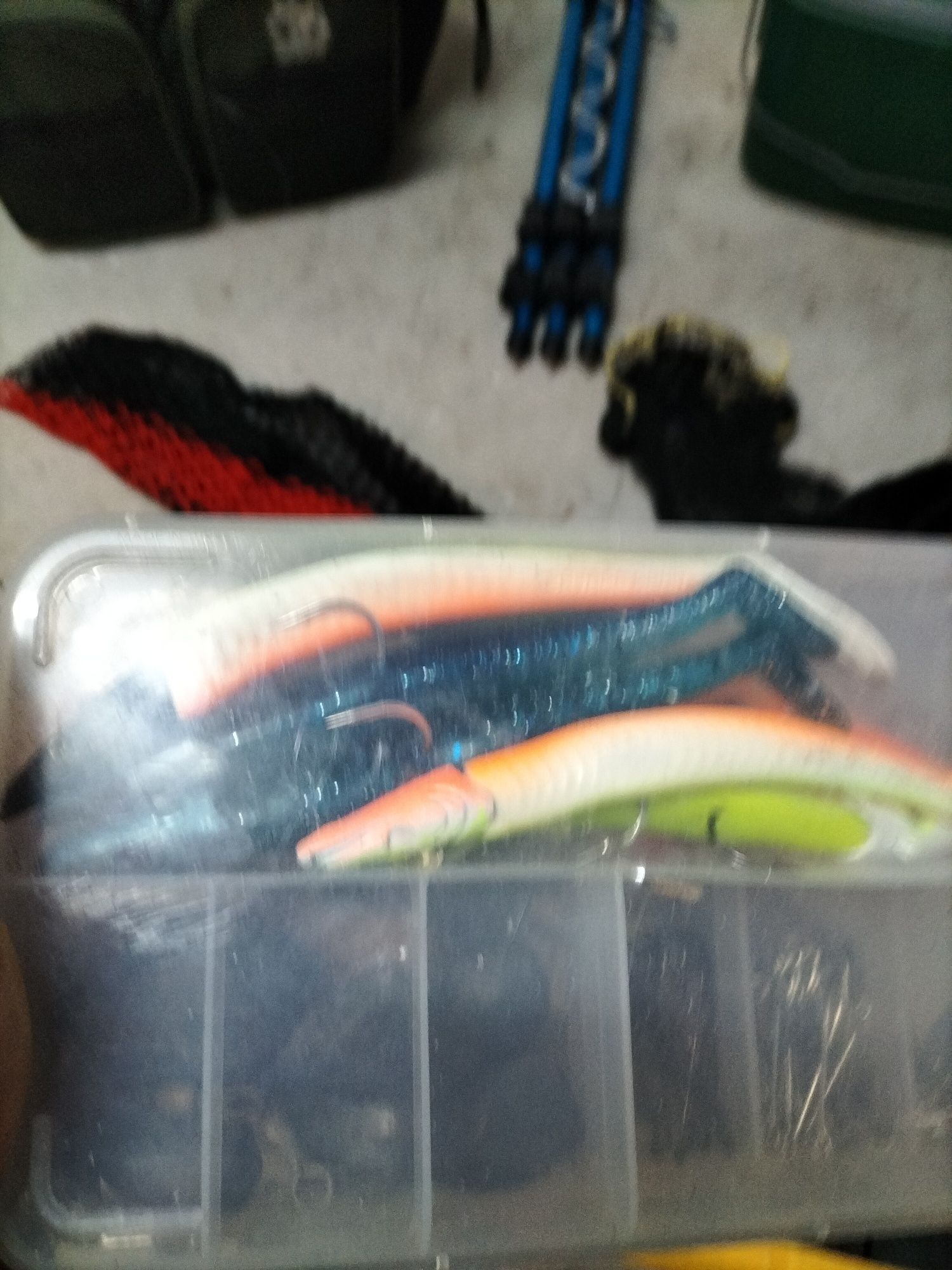 Material de pesca borrachinha