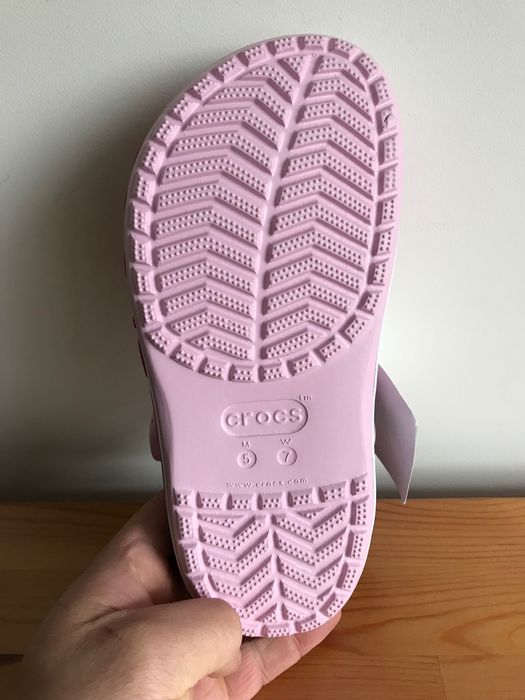 Damskie Crocs - pudrowy róż