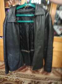 Куртка кожаная мужская размер4XL 50-52