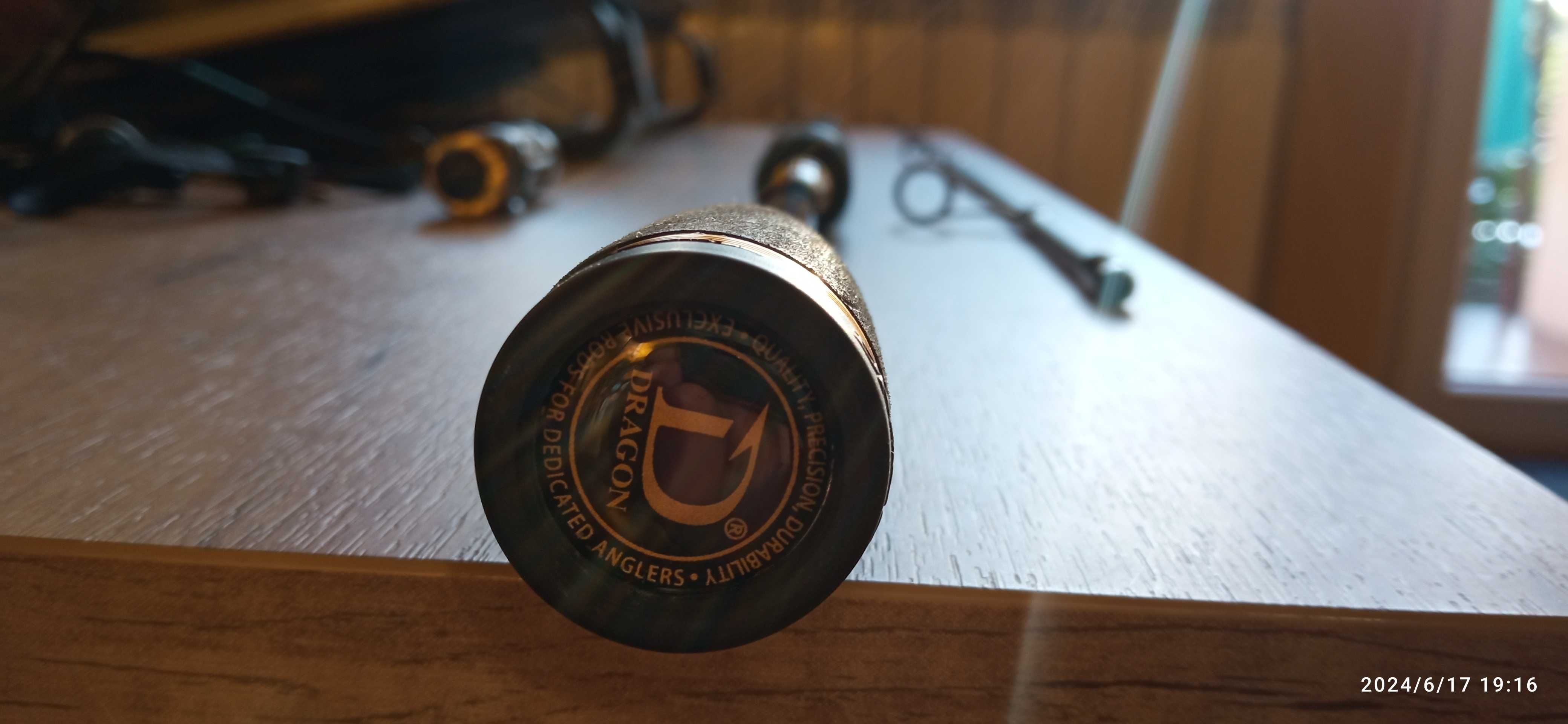 Wędka spinningowa Dragon NanoLite XT80C Spinn 2,13 m 1-10 g jak nowa