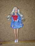 Barbie Vintage, ano 1976.
Mattel. 
Barbie com roupa original, calçado