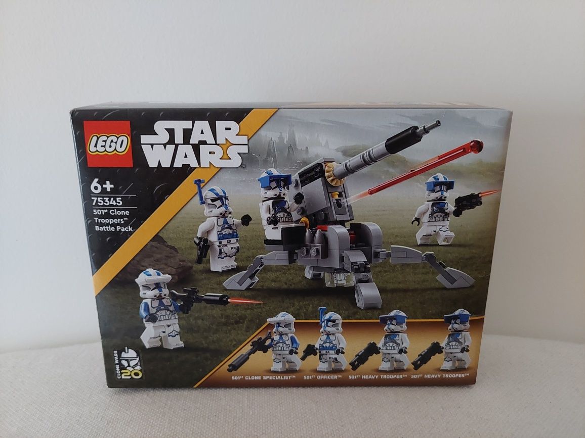 Lego star wars 75345 - Clone troopers [Novo , Selado]
