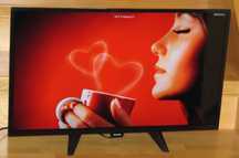TV PHILIPS 32 cale LED st. idealny 2xHDMI USB DVB-T/C nóżki pilot